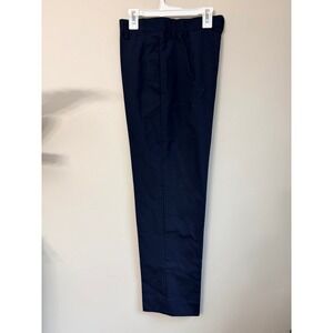 Cat & Jack School Uniform Pants Boys 16 Navy Blue Straight Leg NWT
